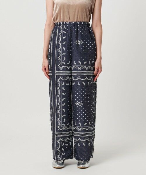 UNITED ARROWS / ユナイテッドアローズ その他パンツ | タフタ プリント イージーパンツ ‐ウォッシャブル‐ | 詳細2