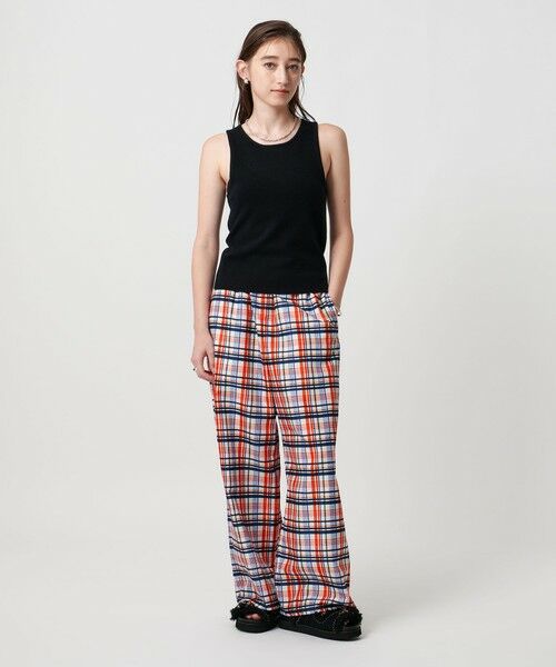 UNITED ARROWS / ユナイテッドアローズ その他パンツ | タフタ プリント イージーパンツ ‐ウォッシャブル‐ | 詳細15