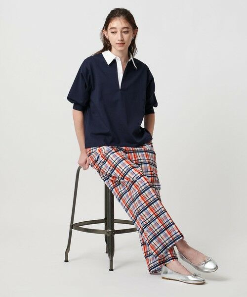 UNITED ARROWS / ユナイテッドアローズ その他パンツ | タフタ プリント イージーパンツ ‐ウォッシャブル‐ | 詳細16