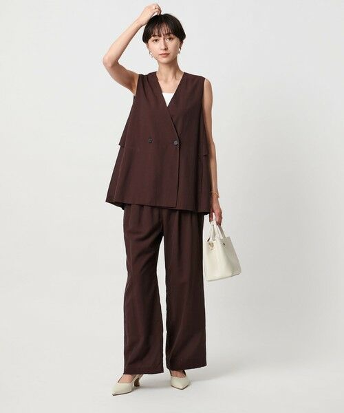 UNITED ARROWS / ユナイテッドアローズ その他パンツ | シアー イージー ワイド パンツ ‐ウォッシャブル‐ | 詳細16