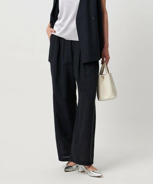 UNITED ARROWS / ユナイテッドアローズ その他パンツ | シアー イージー ワイド パンツ ‐ウォッシャブル‐ | 詳細25