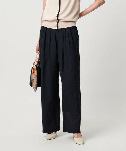 UNITED ARROWS/ユナイテッドアローズ シアー イージー ワイド パンツ ‐ウォッシャブル‐ NAVY M(38) UNITED ARROWS/ユナイテッドアローズ シアー イージー ワイド パンツ ‐ウォッシャブル‐ NAVY M(38)