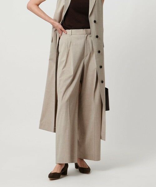 UNITED ARROWS / ユナイテッドアローズ その他パンツ | REOPEL ワイドパンツ ‐ウォッシャブル‐ | 詳細1