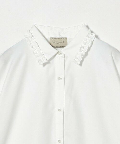 UNITED ARROWS 半袖シャツ ホワイト UNITED ARROWS ホワイト 半袖シャツ