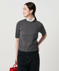 UNITED ARROWS - UNITED ARROWS(ユナイテッドアローズ) 長袖セーター レディース美品  - グレー クルーネック vectorpremium_170-402501080115