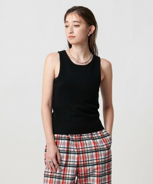 UNITED ARROWS / ユナイテッドアローズ ベスト | アメリカンスリーブ ニット ベスト | 詳細1