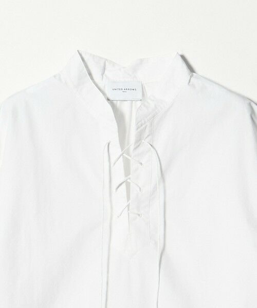 UNITED ARROWS / ユナイテッドアローズ シャツ・ブラウス | レースアップ ブラウス | 詳細5