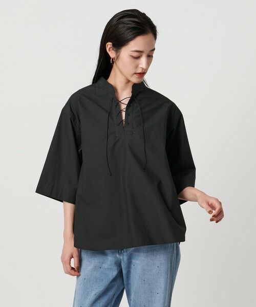レースアップ ブラウス （シャツ・ブラウス）｜UNITED ARROWS