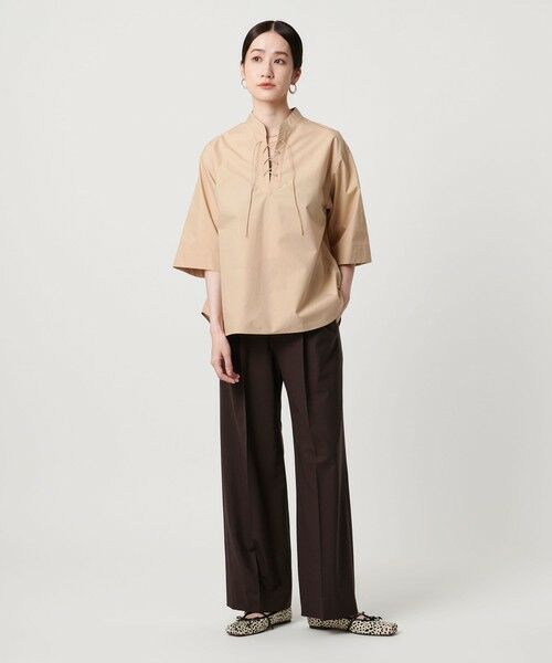 レースアップ ブラウス （シャツ・ブラウス）｜UNITED ARROWS