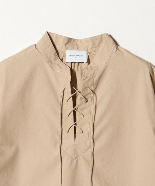 UNITED ARROWS / ユナイテッドアローズ シャツ・ブラウス | レースアップ ブラウス | 詳細20