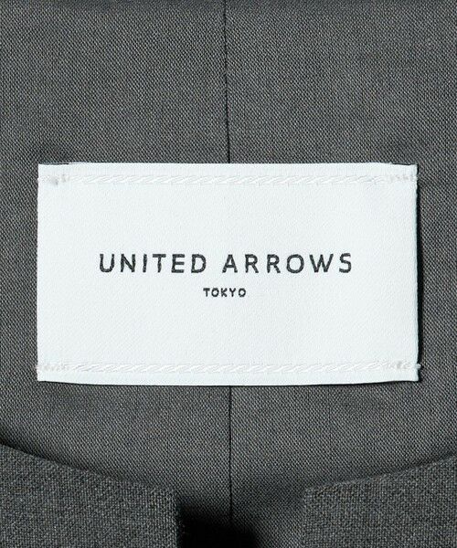 UNITED ARROWS / ユナイテッドアローズ ベスト | スリット ノーカラー ベスト ‐ウォッシャブル‐ | 詳細11