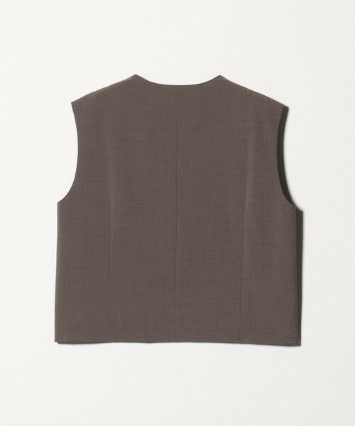 UNITED ARROWS / ユナイテッドアローズ ベスト | スリット ノーカラー ベスト ‐ウォッシャブル‐ | 詳細17