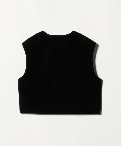 UNITED ARROWS / ユナイテッドアローズ ベスト | ベルベット ミニ ベスト | 詳細4
