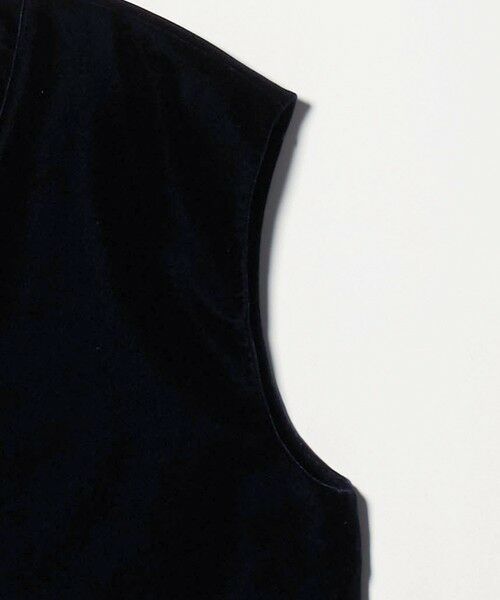 UNITED ARROWS / ユナイテッドアローズ ベスト | ベルベット ミニ ベスト | 詳細16