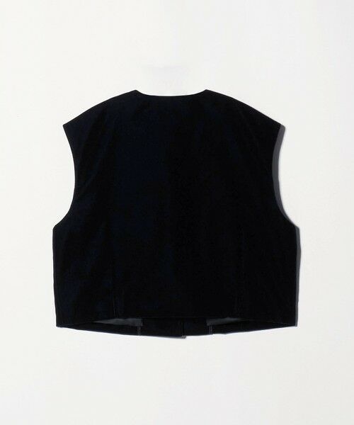 UNITED ARROWS / ユナイテッドアローズ ベスト | ベルベット ミニ ベスト | 詳細14