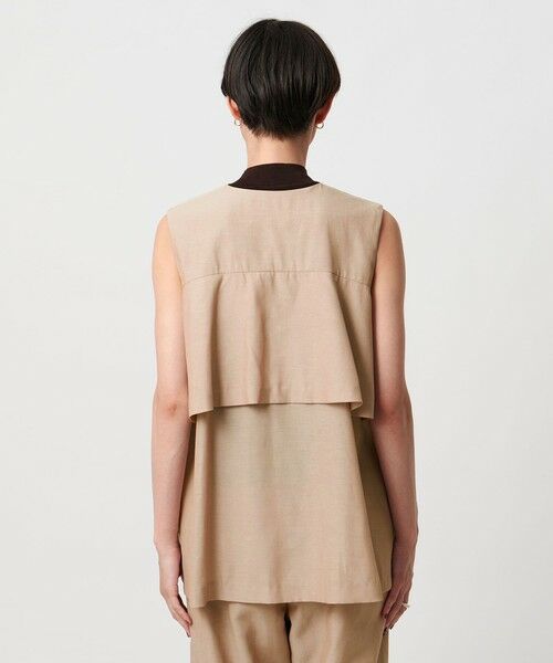 UNITED ARROWS / ユナイテッドアローズ ベスト | シアー バックフレア ベスト ‐ウォッシャブル‐ | 詳細7