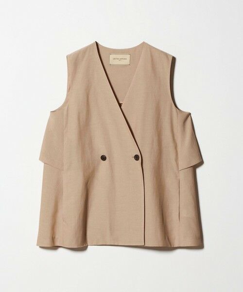 UNITED ARROWS / ユナイテッドアローズ ベスト | シアー バックフレア ベスト ‐ウォッシャブル‐ | 詳細8