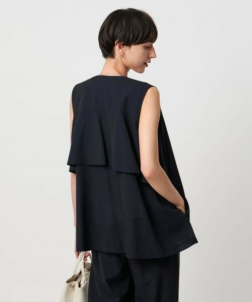 UNITED ARROWS / ユナイテッドアローズ ベスト | シアー バックフレア ベスト ‐ウォッシャブル‐ | 詳細24