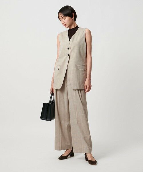 UNITED ARROWS / ユナイテッドアローズ テーラードジャケット | REOPEL ミドル ベスト ‐ウォッシャブル‐ | 詳細1