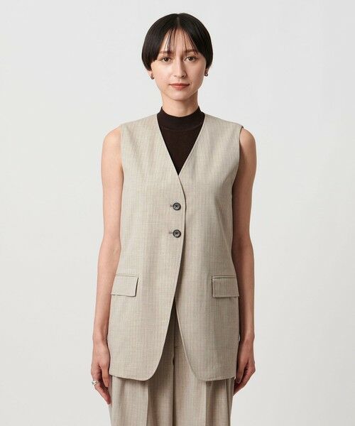 UNITED ARROWS / ユナイテッドアローズ テーラードジャケット | REOPEL ミドル ベスト ‐ウォッシャブル‐ | 詳細3