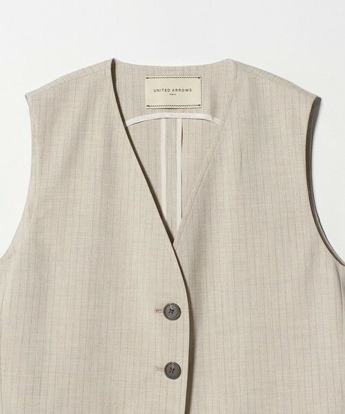 UNITED ARROWS / ユナイテッドアローズ テーラードジャケット | REOPEL ミドル ベスト ‐ウォッシャブル‐ | 詳細8