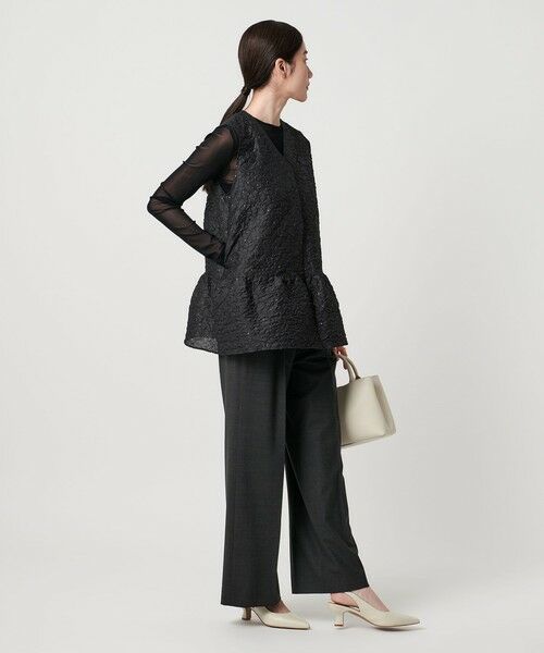 UNITED ARROWS ジャガードベスト 専用今期 新品UNITED ARROWS ツートーン ジャカード ベスト