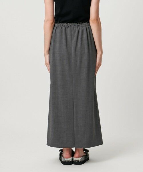 UNITED ARROWS / ユナイテッドアローズ ロング・マキシ丈スカート | サテン ウエスト ロングスカート ‐ウォッシャブル‐ | 詳細8