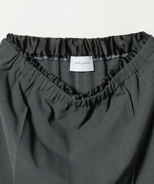 UNITED ARROWS / ユナイテッドアローズ ロング・マキシ丈スカート | サテン ウエスト ロングスカート ‐ウォッシャブル‐ | 詳細11