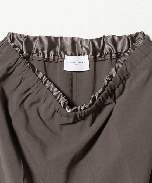 UNITED ARROWS / ユナイテッドアローズ ロング・マキシ丈スカート | サテン ウエスト ロングスカート ‐ウォッシャブル‐ | 詳細20