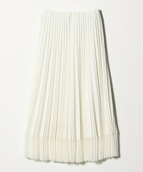 UNITED ARROWS / ユナイテッドアローズ ロング・マキシ丈スカート | シアー コンビ プリーツ スカート | 詳細7