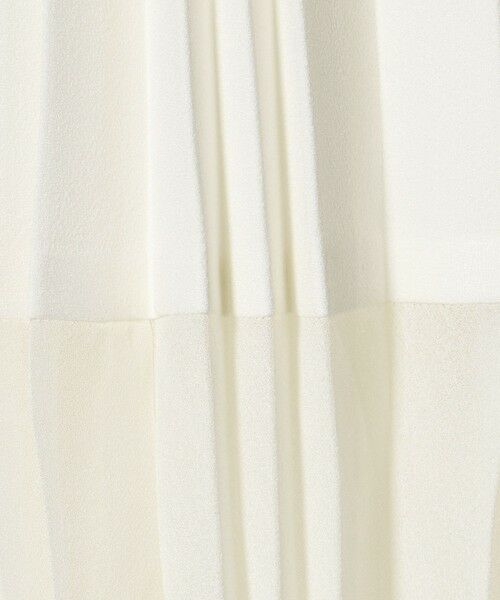 UNITED ARROWS / ユナイテッドアローズ ロング・マキシ丈スカート | シアー コンビ プリーツ スカート | 詳細10