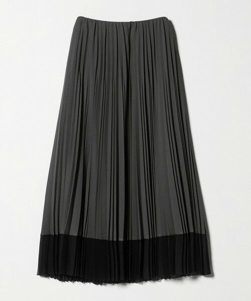 UNITED ARROWS / ユナイテッドアローズ ロング・マキシ丈スカート | シアー コンビ プリーツ スカート | 詳細20