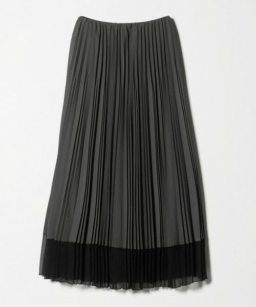UNITED ARROWS / ユナイテッドアローズ ロング・マキシ丈スカート | シアー コンビ プリーツ スカート | 詳細21