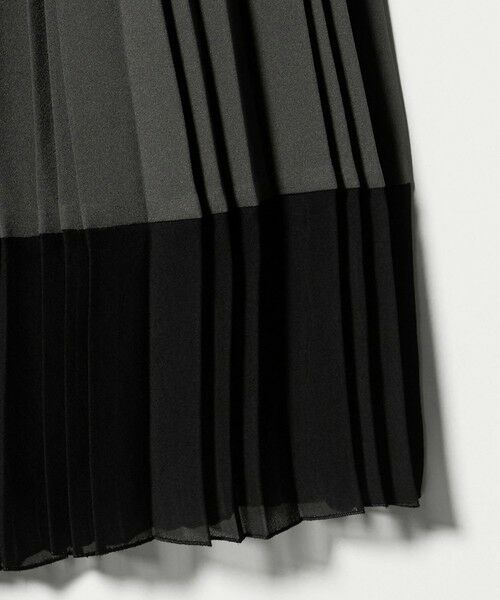 UNITED ARROWS / ユナイテッドアローズ ロング・マキシ丈スカート | シアー コンビ プリーツ スカート | 詳細24