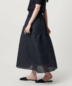 美品 ユナイテッドアローズ ロングスカート マキシ丈 日本製 ネイビー 38 UNITED ARROWS ユナイテッドアローズ 日本製 コットンツイル