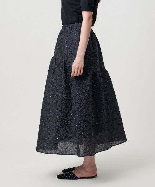V TWELVE ジャガードスカート ジャガード スカート （ロング・マキシ丈スカート）｜UNITED