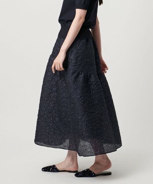V TWELVE ジャガードスカート ジャガード スカート （ロング・マキシ丈スカート）｜UNITED