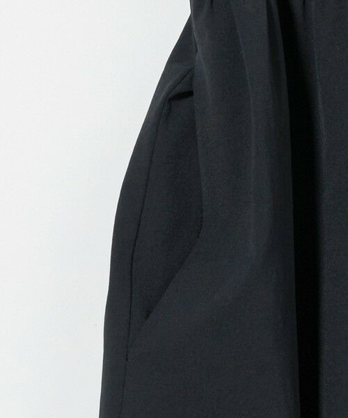 タックプリーツフリル スリットノースリーブワンピース - UV