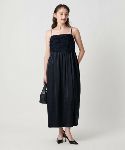 【大和撫子 ✨】❤️ユナイテッドアローズ✨サイズ36✨洗えるワンピース UNITED ARROWS COMFY ドロスト ワンピース －吸水速乾 UVカット