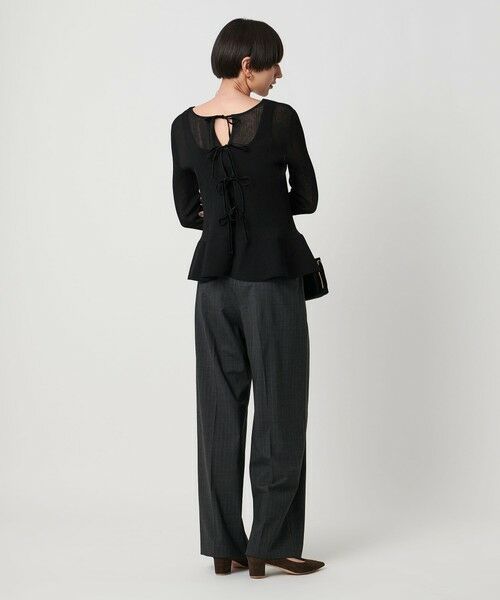UNITED ARROWS / ユナイテッドアローズ カーディガン・ボレロ | シアー リボン 2WAYカーディガン ウォッシャブル | 詳細4