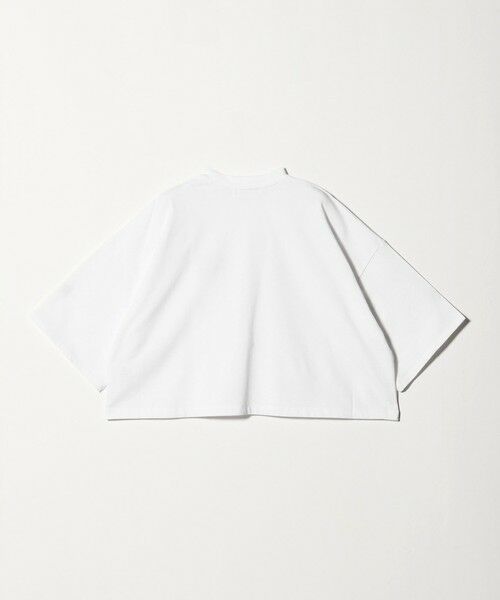 UNITED ARROWS / ユナイテッドアローズ Tシャツ | ＜SACRA＞メッセージプリント クロップド Tシャツ | 詳細1