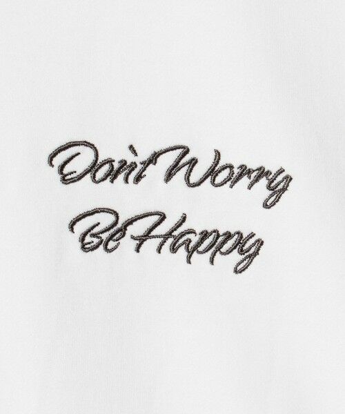 UNITED ARROWS / ユナイテッドアローズ Tシャツ | ＜SACRA＞メッセージプリント クロップド Tシャツ | 詳細3