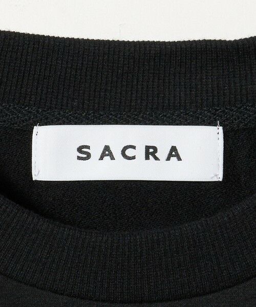 UNITED ARROWS / ユナイテッドアローズ Tシャツ | ＜SACRA＞メッセージプリント クロップド Tシャツ | 詳細10