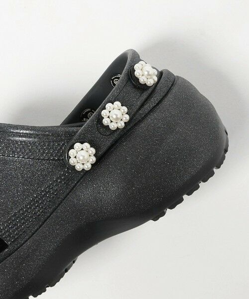 UNITED ARROWS / ユナイテッドアローズ サンダル | 【別注】＜crocs＞クラシック プラットフォーム グリッター サンダル | 詳細10