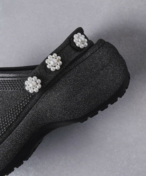 UNITED ARROWScrocsクラシックプラットフォームグリッターサンダル UNITED ARROWS｜【別注】<crocs>クラシック プラットフォーム