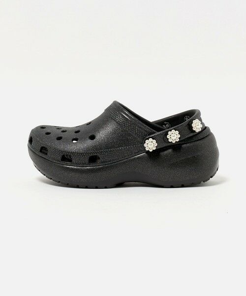 UNITED ARROWS / ユナイテッドアローズ サンダル | 【別注】＜crocs＞クラシック プラットフォーム グリッター サンダル | 詳細13