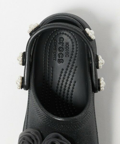 UNITED ARROWS / ユナイテッドアローズ サンダル | 【別注】＜crocs＞クラシック プラットフォーム グリッター サンダル | 詳細8