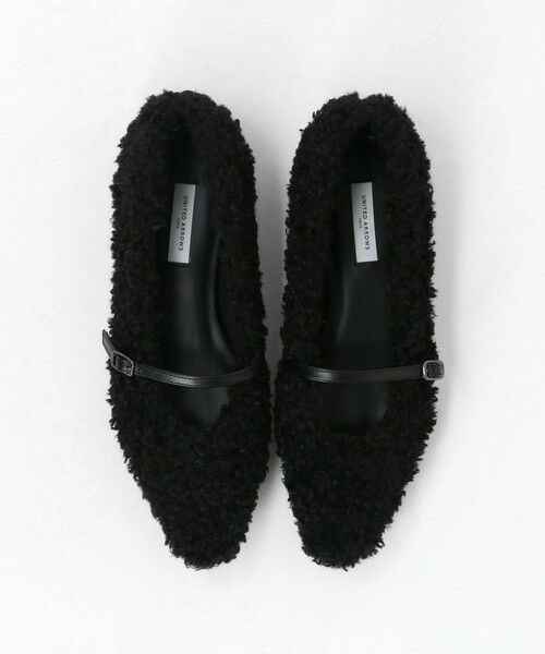 UNITED ARROWS / ユナイテッドアローズ フラットシューズ | フェイクファー フラットパンプス | 詳細3