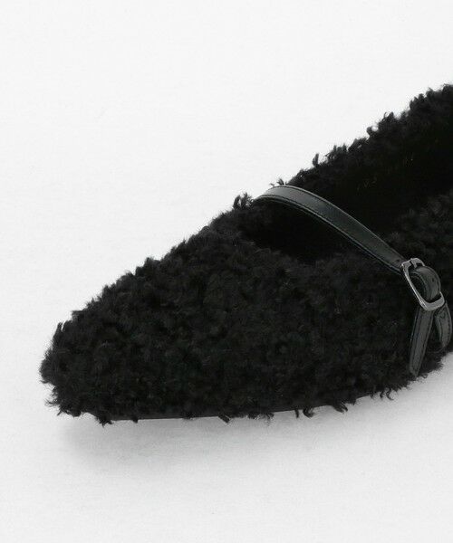 UNITED ARROWS / ユナイテッドアローズ フラットシューズ | フェイクファー フラットパンプス | 詳細4