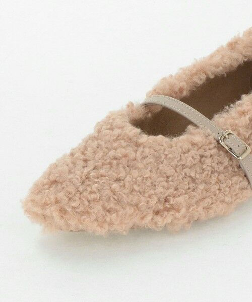 UNITED ARROWS / ユナイテッドアローズ フラットシューズ | フェイクファー フラットパンプス | 詳細14